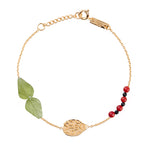 Deer Industries Jewellery Matching Sterling Silver Gold Plated Lady Bug Bracelets for mother and daughter. Lennebelle Grow and Bloom bracelets make a perfect gift for all grand ma's daughters and mothers. 