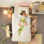 Deer Industries Kids bedding Snurk Fairy duvet cover single size. Magical Girls bedding.