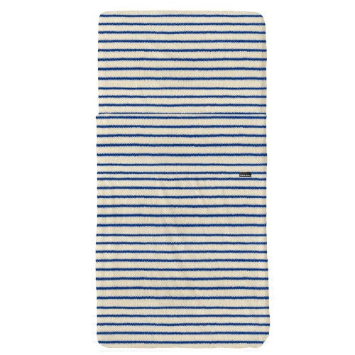 Deer Industries Baby Bedding, Cot sheets 60x120 and 70x140 cm. Snurk fitted cot sheet Breton Blue.
