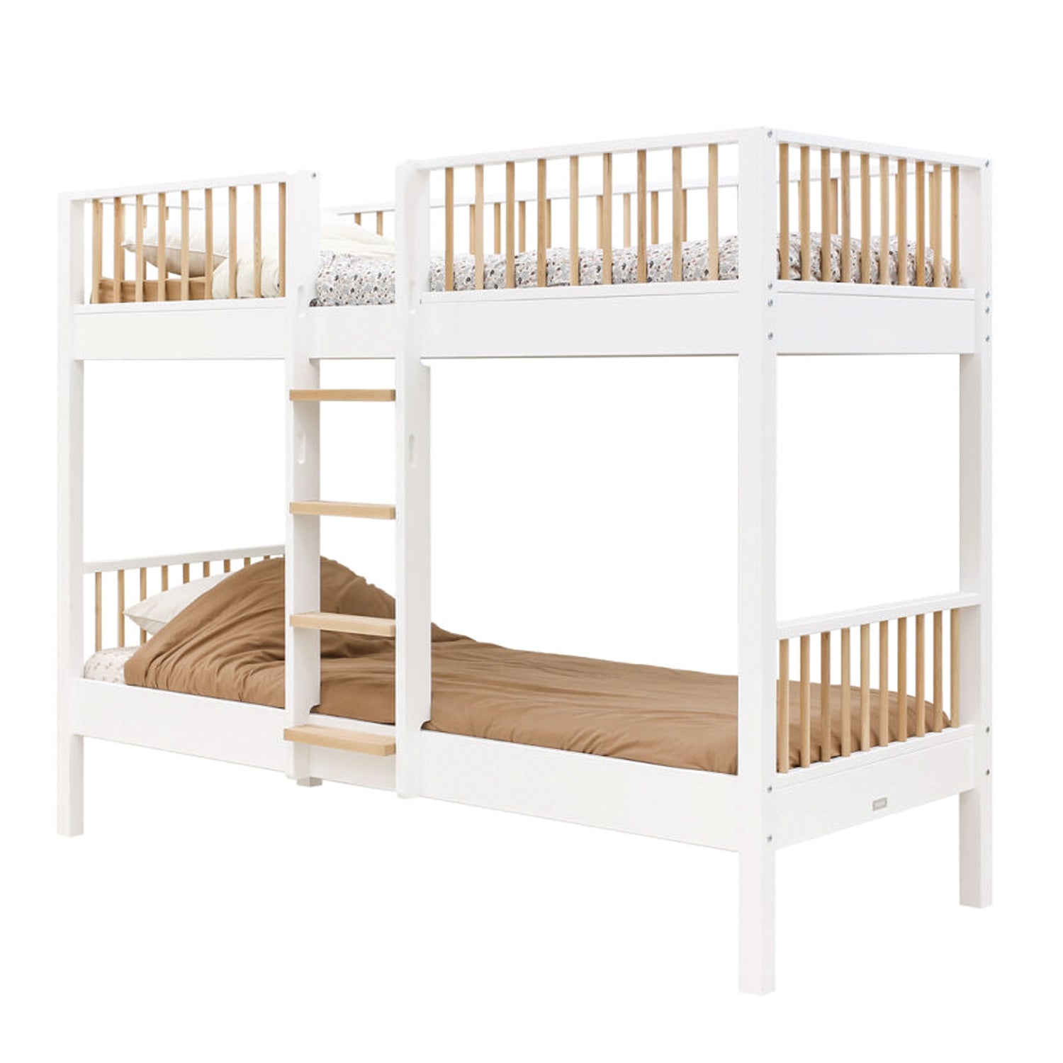 Deer Industries Kids Store Singapore, Kids Furniture Singapore, Kids Beds Singapore, Kids Bunk Bed, Bunk Bed in White & Wood, Kids Bunk Bed with storage drawer, Kids Bunk Bed with trundle, Free delivery & assembly